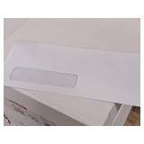 Lot of (3 Boxes) Envelopes | No. 10 | Window | White Wove 4-1/8"x9-1/2" - Anchor Paper Co 500-count ( 1500 total items )