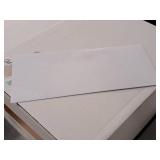 Lot of (4 Boxes) Envelopes | No. 9 Regular |  24# | OSDS Blue Confetti Tint | White Wove 3-7/8"x8-7/8" - Lindenmeyr Envelope 500-count ( 2000 total items )