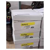 Lot of (3 Boxes) Envelopes | No. 10 Window |  24# | White Wove | Executive 4-1/8"x9-1/2" - Explorer 500-count ( 1500 total items )