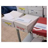 Lot of (3 Boxes) Envelopes | No. 9 Window and Regular|  24# | White Wove | Security Tint 500-count ( 1500 total items )