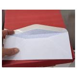Lot of (3 Boxes) Envelopes | No. 9 Window and Regular|  24# | White Wove | Security Tint 500-count ( 1500 total items )