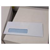 Lot of (3 Boxes) Envelopes | No. 9 Window and Regular|  24# | White Wove | Security Tint 500-count ( 1500 total items )