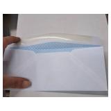 Lot of (3 Boxes) Envelopes | No. 9 Window and Regular|  24# | White Wove | Security Tint 500-count ( 1500 total items )