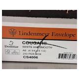 Lot of (750) Envelopes | (250) A6 4-3/4"x6-1/2" and (500) #6 3-5/8"x6-1/2" - Lindenmeyr Envelope