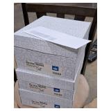 Lot of (3 Boxes) Envelopes | 24# | Side Seam Windows | White 4-1/8"x9-1/2" - Digi-Clear® 500-count ( 1500 total items )