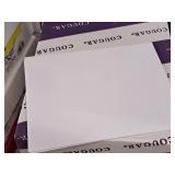 Lot of (3 Boxes) A2 Envelopes | 60# | White Smooth 4-3/8"x5-3/4" - Domtar Cougar 250-count ( 750 total items )