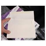 Lot of (3 Boxes) Envelopes - (2 Boxes) A7 60# , (One Box) A2 60# 5-1/4"x7-1/4" - Domtar Cougar 250-count ( 750 total items )