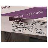 Lot of (2 Boxes) Envelopes | 60# | No. 10 and No. 10 Window| Natural | Smooth 4-1/8"x9-1/2" - Domtar Cougar 500-count ( 1000 total items )