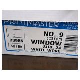 Lot of (3 Boxes) Envelopes - No. 9 Window Sub 24, No. 10 Digital Sub 24, No. 10 Regular Sub 24 - PrintMaster® 500-count ( 1500 total items )