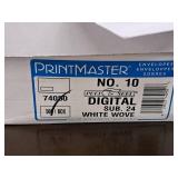 Lot of (3 Boxes) Envelopes - No. 9 Window Sub 24, No. 10 Digital Sub 24, No. 10 Regular Sub 24 - PrintMaster® 500-count ( 1500 total items )