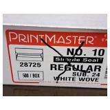 Lot of (3 Boxes) Envelopes - No. 9 Window Sub 24, No. 10 Digital Sub 24, No. 10 Regular Sub 24 - PrintMaster® 500-count ( 1500 total items )