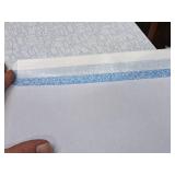 Lot of (2 Boxes) Envelopes | 24# |  Side Seam Regulars | White, Blue Wesco Tint 4-1/8"x9-1/2" - Wesco® Kwik-Tak® 500-count ( 1000 total items )