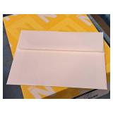 Lot of (1 Box) A7 Envelopes | 70# | Avon Brilliant White | Linen 5-1/4"x7-1/4" - Neenah Classic Linen 250-count ( 250 total items )