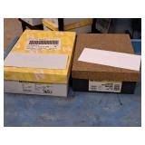 Lot of (2 Boxes) Envelopes | #10 Classic Crest Avon Brilliant White Smooth White and #10 Commercial 24# Gray Fiber 4-1/8"x9-1/2" - Neenah 500-count ( 1000 total items )