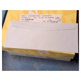 Lot of (2 Boxes) Envelopes | #10 Classic Crest Avon Brilliant White Smooth White and #10 Commercial 24# Gray Fiber 4-1/8"x9-1/2" - Neenah 500-count ( 1000 total items )