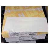 Lot of (2 Boxes) Envelopes - #10 Commercial 70# Kraft Fiber, #10 Commercial 24# Baronial Ivory Linen 4-1/8"x9-1/2" - Neenah 500-count ( 1000 total items )