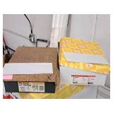 Lot of (2 Boxes) Envelopes | No. 10 |  24# | Antique Gray  | Smooth and Linen| 250ct and 500ct 4-1/8"x9-1/2" - Neenah