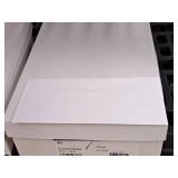 Lot of (2 Boxes) Envelopes |  #9  Commercial |  24# | White Wove - Leader Paper Products Heywood Envelopes LEWW375 500-count ( 1000 total items )