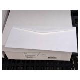 Lot of (2 Boxes) Envelopes |  #9  Commercial |  24# | White Wove - Leader Paper Products Heywood Envelopes LEWW375 500-count ( 1000 total items )