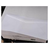 Lot of (2 Boxes) Envelopes |  #9  Commercial |  24# | White Wove - Leader Paper Products Heywood Envelopes LEWW375 500-count ( 1000 total items )