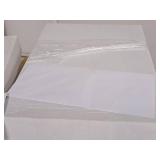 Lot of (2 Boxes) Envelopes - #10  White Wove, #10 Inside Tint 24# White - Leader Paper Products Heywood Envelopes 500-count ( 1000 total items )