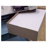 Lot of (1 Box) Cover Sheet | 100# | White | Smooth | Grain Short 18"x12" - Domtar Cougar® Digital 350-count ( 350 total items )