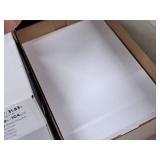 Lot of (2 Partial Boxes) Text Sheet - 12"x18" 70/28# and 12"x18" 100/40#  (~400 sheets each) - Domtar Cougar