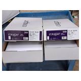 Lot of (2 Partial Boxes) Cover Sheet 80# Smooth White Grain Short - 19"x13" (250 sheets), 18"x12" (~200 sheets) - Domtar Cougar