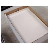 Lot of (2 Partial Boxes) Text Sheet Natural - 24# 12"x18" (~800 sheets) and Cover Sheet 100# 18"x12" (~150 sheets) - Domtar Cougar