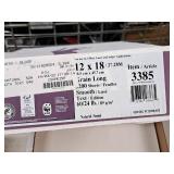 Lot of (2 Partial Boxes) Text Sheet Natural - 24# 12"x18" (~800 sheets) and Cover Sheet 100# 18"x12" (~150 sheets) - Domtar Cougar