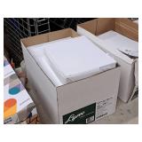 Lot of (7 Reams | 250 Each | 1750 Total) Cover Sheet | 80# | White | Smooth | Grain Long 8-1/2"x11" - Domtar Lynx