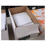 Lot of (4 Reams | 200 Each | 800 Total) Cover Sheet | 100# | White | Smooth | Grain Long 8-1/2"x11" - Domtar Lynx