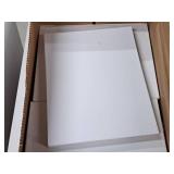 Lot of (4 Reams | 200 Each | 800 Total) Cover Sheet | 100# | White | Smooth | Grain Long 8-1/2"x11" - Domtar Lynx