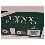 Lot of (4 Reams | 200 Each | 800 Total) Cover Sheet | 100# | White | Smooth | Grain Long 8-1/2"x11" - Domtar Lynx