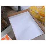 Lot of (~500 sheets) Cover Sheet | 65# | White | Smooth | Grain Short 18"x12" - Domtar Lynx
