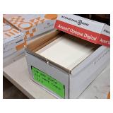 Lot of (~1500 sheets) Cover Sheet | 110# | Ivory | Silk Matte 11"x17" - WestRock Utopia