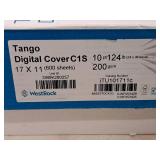 Lot of (1 Box) Digital Cover  | 124# | C1S | 10pt 17"x11" - WestRock Tango 600-count ( 600 total items )