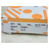 Lot of (~300 sheets) Cover Sheet | 100# | Satin 18"x12" - Billerud Blazer Digital