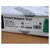 Lot of (6 Reams | 3600 sheets) Text Sheets | 60# | Vellum | Kelly Green 8-1/2"x11" - Smart Brights