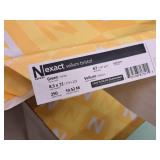 Lot of (7 Reams | 3500 sheets) Sheets | 67# | Vellum | Green 8-1/2"x11" - Neenah Exact