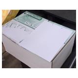 Lot of (7 Reams) 2-hole Punch Top Sheets | 20# | White | 92 Bright | Grain Long 8-1/2"x11" - Perfect Cut Sheets