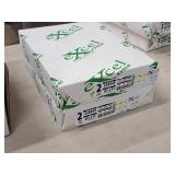 Lot of (2 Reams | 1000 sheets | 500 sets) 2-Part Reverse | 21# | Grain Long | Canary/White 8-1/2"x14" - Excel One Pixalle Specialty Solutions