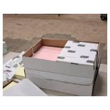 Lot of (7 Reams 3500 sheets | 875 sets) 4-Part Reverse Black Print Sheet | Carbonless | Goldenrod/Pink/Canary/White 8-1/2"x11" - NCR Paper