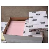 Lot of (7 Reams 3500 sheets | 875 sets) 4-Part Reverse Black Print Sheet | Carbonless | Goldenrod/Pink/Canary/White 8-1/2"x11" - NCR Paper