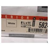 Lot of (4 Reams | 500 Each | 2000 Total) CFB | White 8-1/2"x11" - NCR Paper