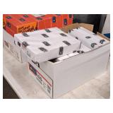 Lot of (6 Reams | 3006 sheets | 1002 sets) 3-Part Reverse Black Print Sheet | Carbonless | Pink/Canary/White 9"x11" - NCR Paper