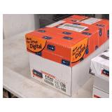 Lot of (5000 sheets | 1250 sets) 4-Part Reverse Black Print Sheet | Carbonless | Goldenrod/Pink/Canary/White 9"x11" - NCR Paper