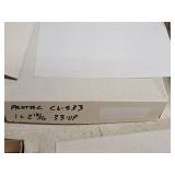 Lot of (22 Boxes) Assorted Labels (Various Styles and Dimensions)