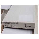 Lot of (22 Boxes) Assorted Labels (Various Styles and Dimensions)