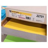 Lot of (16) Neenah Astrobrights Assorted Paper Stock - #65 Rocket Red/Terra Green/Sunburst Yellow/Vulcan Green/Venus Violet/Cosmic Orange/Blast Off Blue 8-1/2"x11"